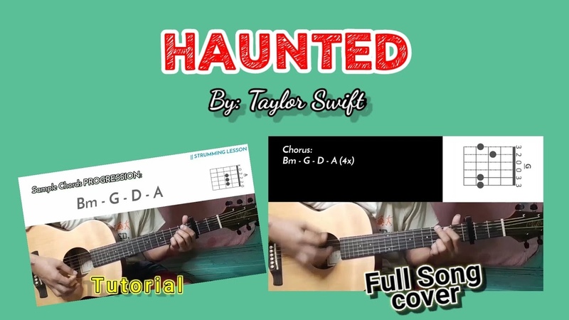 HAUNTED Taylor Swift Guitar Chords with Strumming Lesson, JC