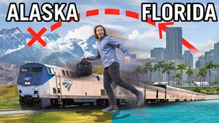 Taking the TRAIN from Miami to Alaska!
