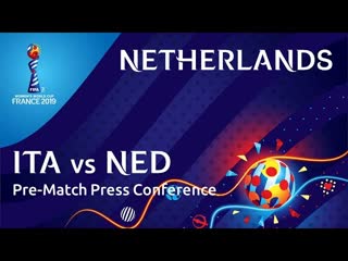 ITA v. NED - Netherlands Pre-Match Press Conference