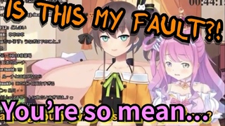 ENG SUBMatsuri makes Luna cry and gets blamed by viewers