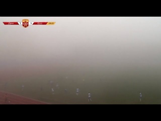 Футбол в тумане. Уникальный матч в России | Football in the fog. Unique match from Russia