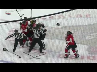 Turris hunts down Vlasic after harassing Karlsson