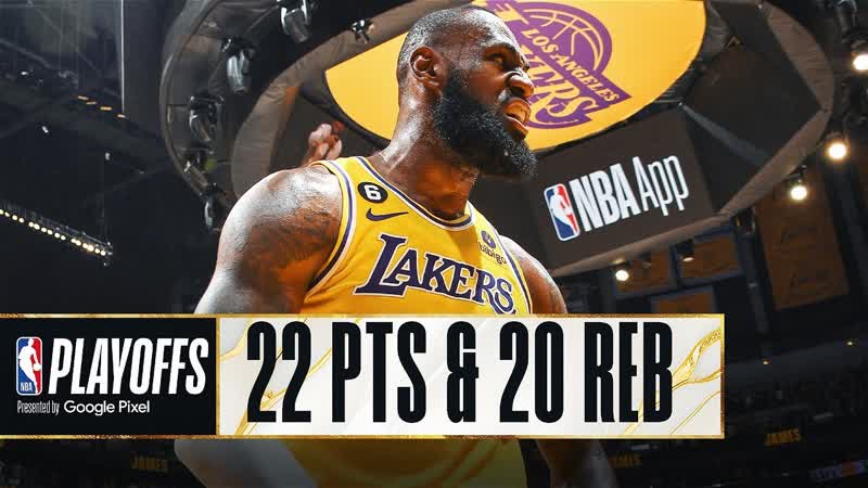 Le Bron James 1st Career Playoff 20 20 Game In YEAR 20 , PLAYOFFMODE, April 24,