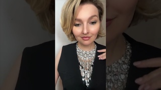 Хрустальное,  массивное колье с AliExpress