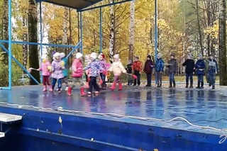 На Спортивном празднике пенсионеров Еловского района 05 10 2016, часть 2