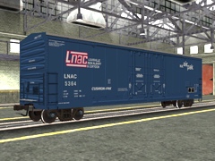 Boxcar Evans 53' Double-Plug-Door LNAC DES