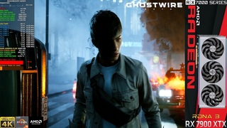 Ghostwire Tokyo Ultra Ray Tracing FSR 4K | RX 7900 XTX | R9 7900X 3D