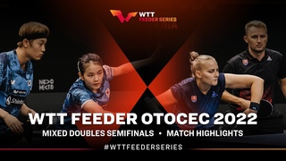 Cho Daeseong/Kim Nayeong vs Barbora Balazova/Lubomir Pistej | XD | WTT Feeder Otocec 2022 | (SF)
