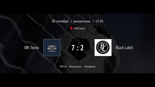 ФК Лотос - Black Label. Обзор матча ()
