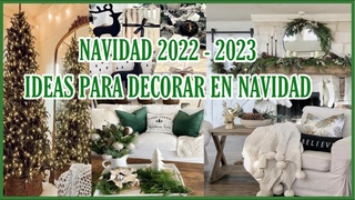 NAVIDAD 2022 - 2023🎄IDEAS DECORACIONES NAVIDAD 2022🎄TENDENCIAS NAVIDEÑAS 2022🎄