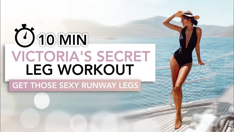 10 MIN RUNWAY LEGS WORKOUT, Legs Like A Victoria s Secret Supermodel, Eylem