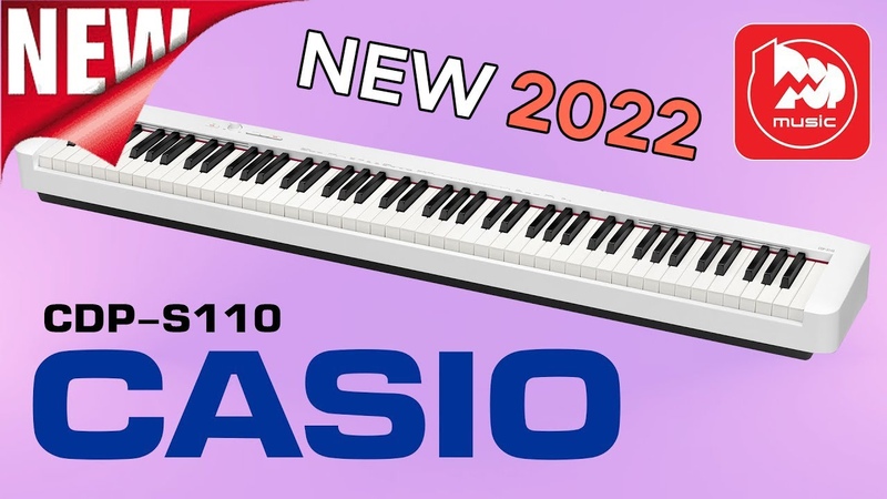 Цифровое пианино Casio CDP S110 новинка в линейке компактных