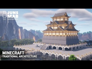 Minecraft Asian Castle Tutorial :: How to build a Castle in Minecraft #191