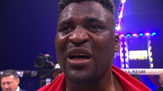 Francis Ngannou vs. Renan Ferreira - Full Fight Knockout  Ngannou vs. Ferreira POSTFIGHT INTERVIEW