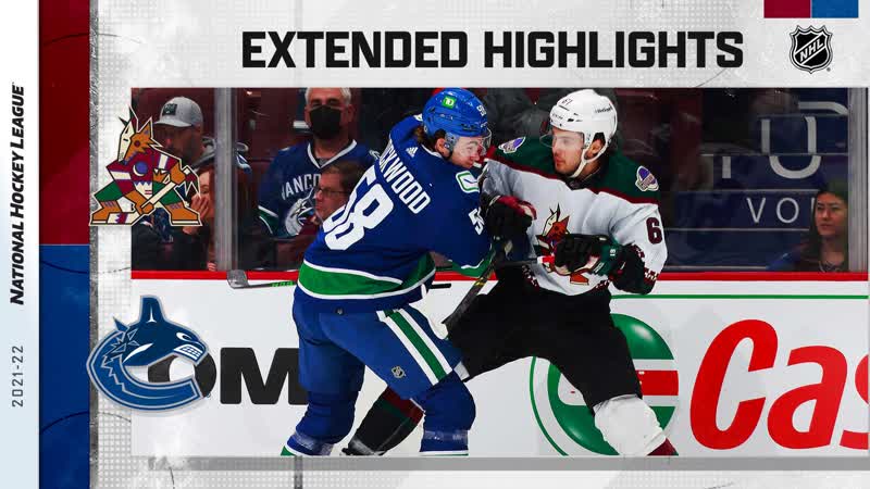 Arizona Coyotes vs Vancouver Canucks Apr 14, 2022