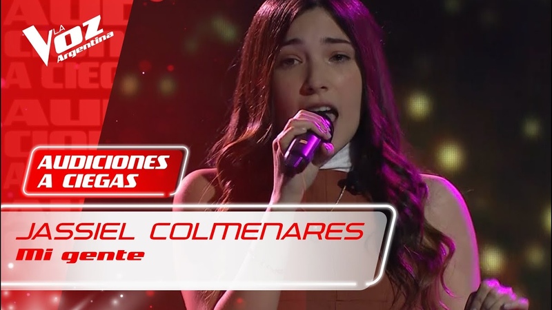 Jassiel Colmenares Mi gente Audiciones a ciegas La Voz Argentina