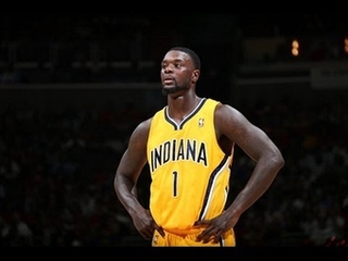 Lance Stephenson Gets Fouled While Dropping in the Circus Shot!