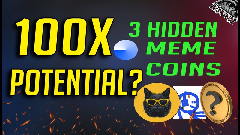 Top 3 Undervalued Meme Coins With LESS THAN 1 BILLION Market Cap ( Huge Potential ) In