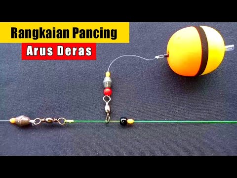 Cara membuat rangkaian pancing arus deras, , Teknik