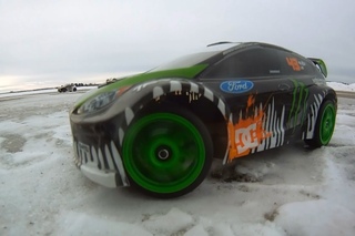 Traxxas Ken Block Ford Fiesta, дрифтовая тачка