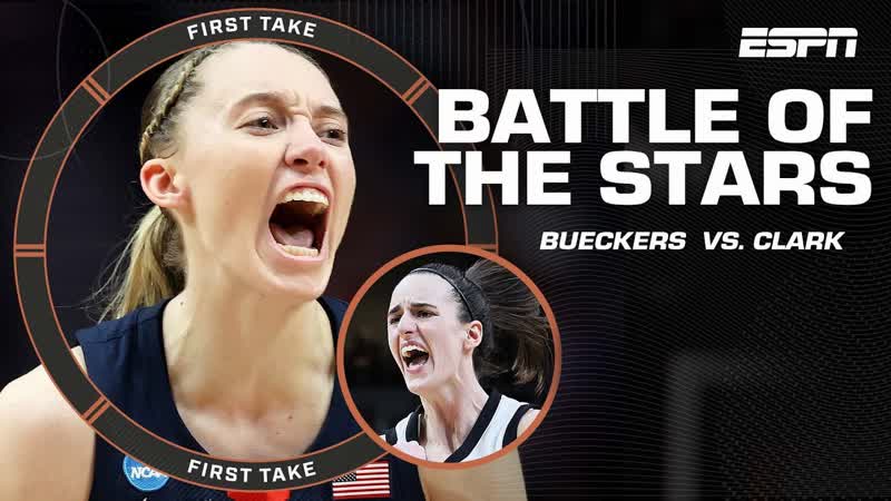 BATTLE OF THE STARS Would a title impact Paige Bueckers or Caitlin Clark more , First