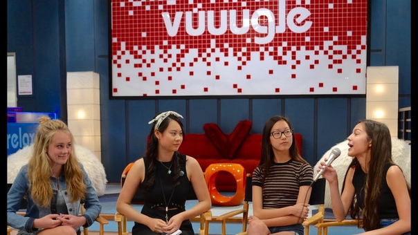 ON SET Interview with Bizaardvarks Madison Hu, Olivia Rodrigo, De Vore