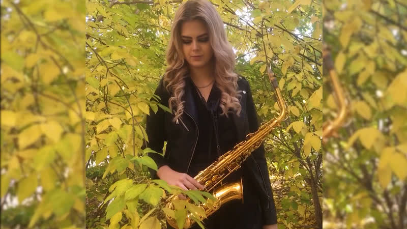 Female saxophone duo My