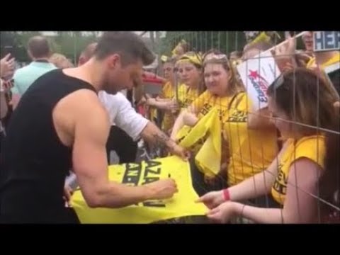 Сергей Лазарев. Backstage интервью и общение с фанклубом Europa Plus