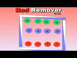 Red Remover - Block Are Funny - Logic Puzzle Game, walkthrough.