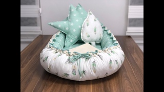 Making a Baby Nest Oval Sleep Bed