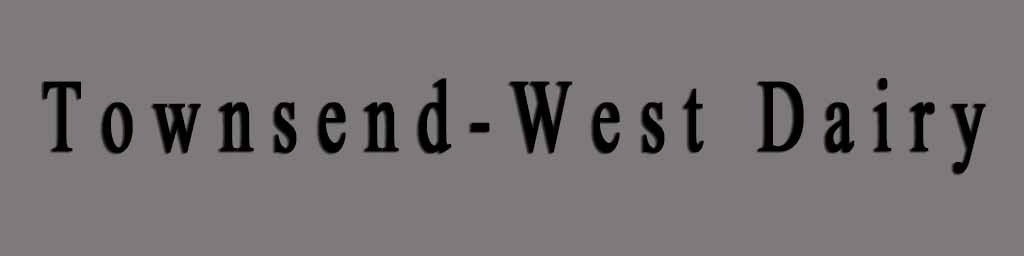 Townsend-West Dairy - Sign