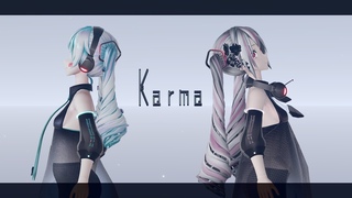 【MMD】Karma【つみ式ミクさん改変のmodel test】