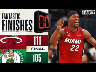 Final 4:43 WILD ENDING #8 Heat vs #2 Celtics - Game 2 | May 19, 2023