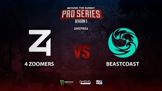 4 Zoomers vs beastcoast, BTS Pro Series Season 3: Americas, bo2, game 1