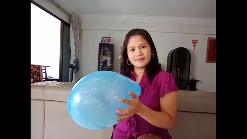 ASMR, balloons blowing, pop it