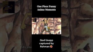 God Usopp Captured By Fishman! #anime #shorts #fyp