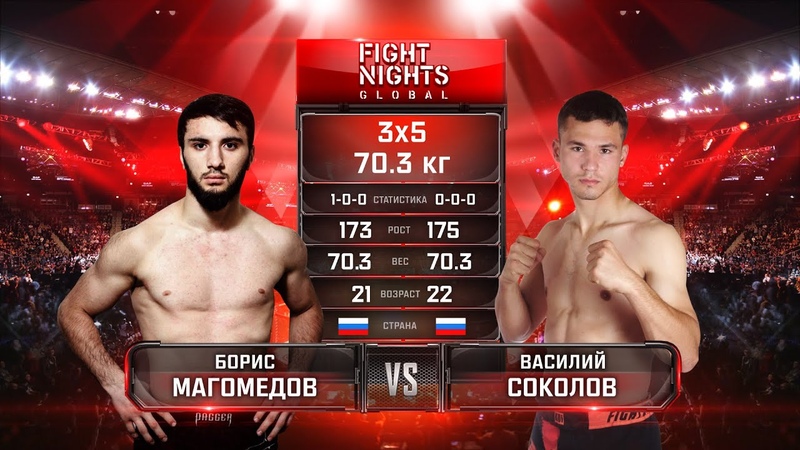 Борис Магомедов vs. Василии Соколов, Boris Magomedov vs. Vasiliy