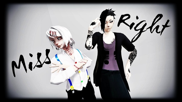 MMD TEEN TOP (틴탑) Miss Right (긴 생머리