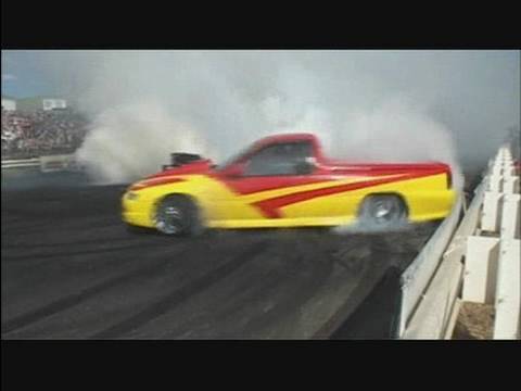 summernats23 James Scarlett 3rd place burnout