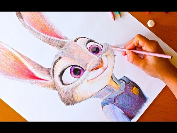 Speed Drawing: JUDY HOPPS, Zootopia,