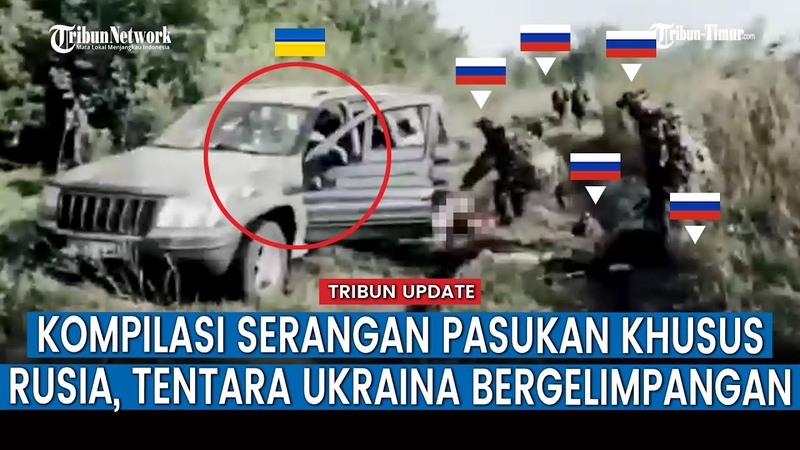 FULL, Begini Hasil Kerja Tempur Pasukan Khusus Rusia, Tentara Ukraina Tergeletak