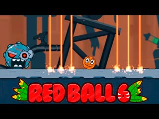 Red Ball 6 - Gameplay Walkthrough Level 41 - 46 + BOSS (iOS, Android)