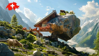 SonlertoTraditional stone village in Switzerland. Most Beautiful Villages in Switzerland