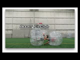 GIANT BUBBLE BALL SOCCER | My Brother's Bachelor Party