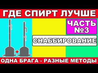ГДЕ БУДЕТ ЧИЩЕ СПИРТ?ЧАСТЬ №3 СНАББИРОВАНИЕ РЕКТИФИКАЦИЯ БРАГИ.ПРЕДПОДГОТОВКА СС. ГХ АНАЛИЗЫ СПИРТА