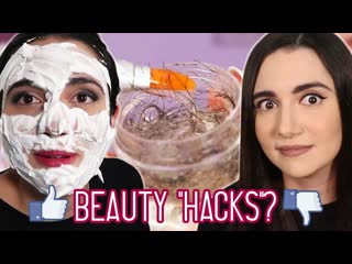 Trying Clickbait Beauty Hacks From Facebook