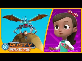 Rusty and the Mechanical Animal | Rusty Rivets Full Episodes | Cartoons for Kids