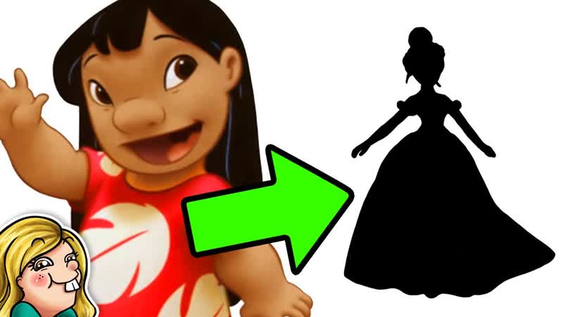 Drawing LILO as a PRINCESS Princessify,