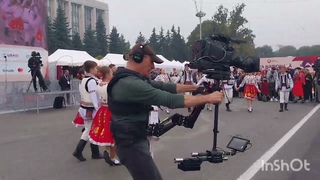 Кишинёв.Народные танцы в ДЕНЬ НАЦИОНАЛЬНОГО ВИНА.