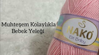 Muhteşem Kolaylıkla Bebek yelek Yapımı ✅ #knit #crochet